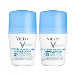 Vichy Desodorante Mineral Roll On 48h 2x50ml