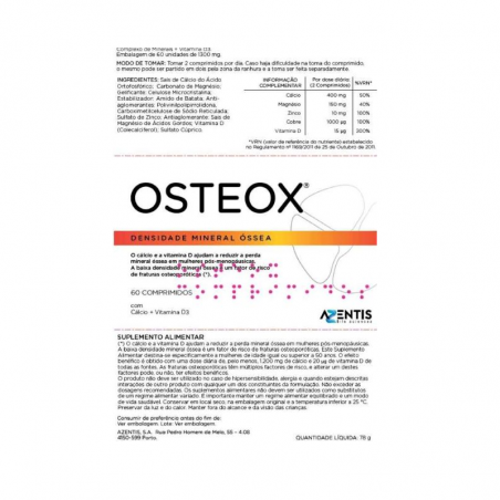 Osteox 60 comprimidos