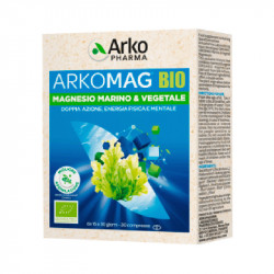 Arkomag Bio Magnésio Marinho + Vegetal 30 comprimidos