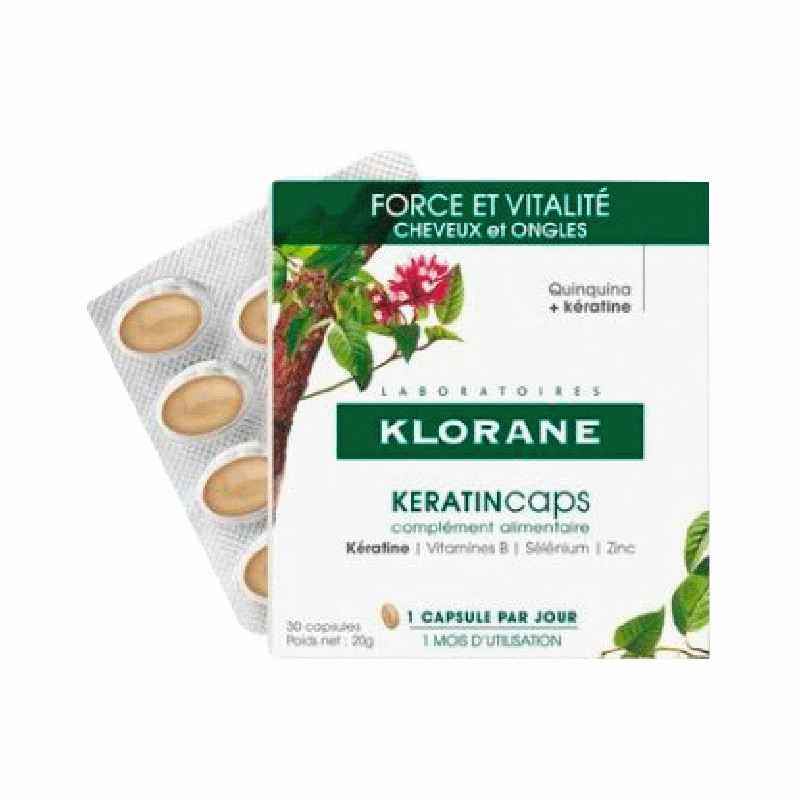 Klorane Keratin 30 cápsulas
