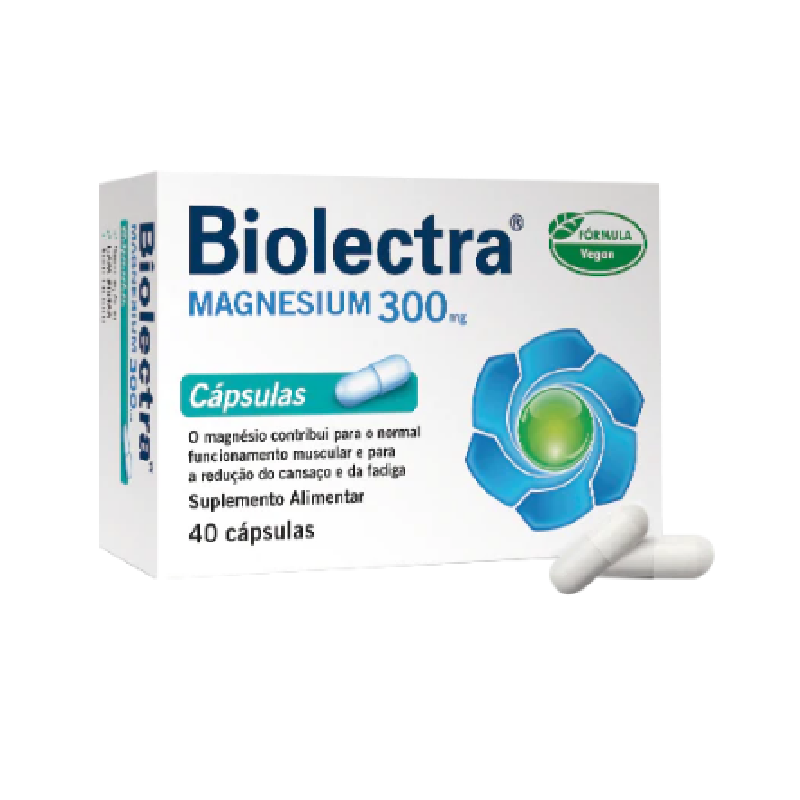 Biolectra Magnesium 300mg 40 gélules