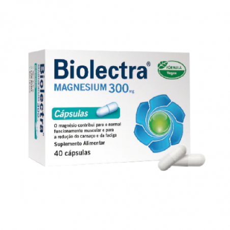 Biolectra Magnesium 300mg 40 capsules