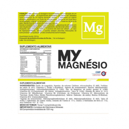 MyMagnésio 30 comprimidos