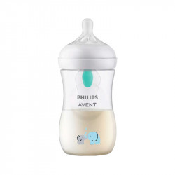 Philips Avent Natural Response Bottle with AirFree opening 1m+ 260ml Elephant