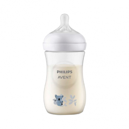 Philips Avent Natural Response Koala Feeding Bottle 260ml 1m+