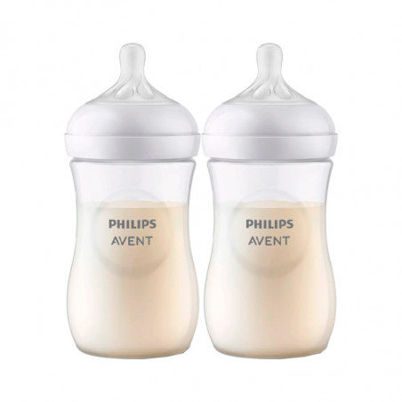Philips Avent Natural Response Bottle 2x260ml 1m+