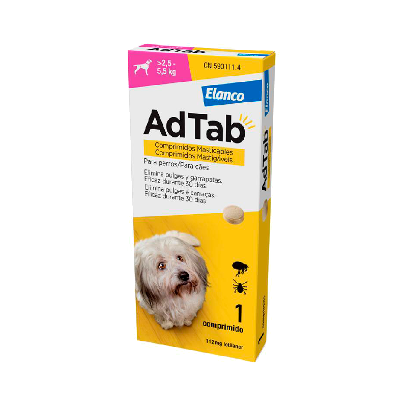 Ad tab promo chien