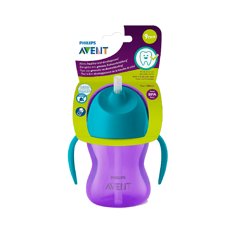 Philips Avent Copo Aprendizagem 9m+ Roxo 200ml
