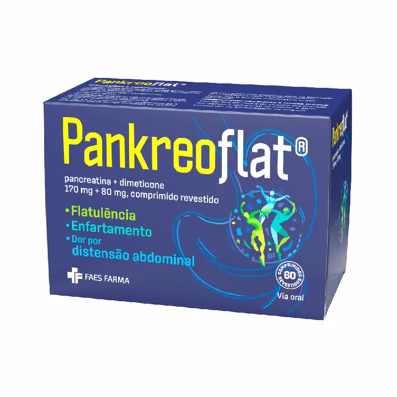 Pankreoflat 60 comprimés