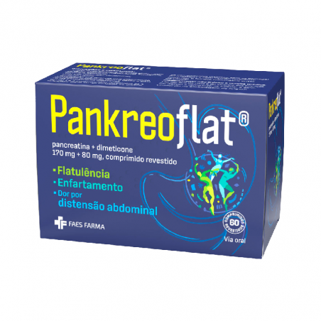 Pankreoflat 60 comprimés