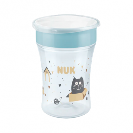 Nuk Magic Cup Gatos/Perros Vaso de Aprendizaje 230ml 8m