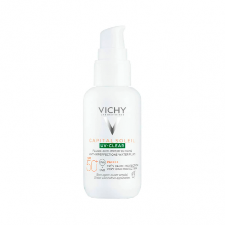 Vichy Capital Soleil UV-Clear FPS50+ Fluido Anti-Imperfeições 40ml