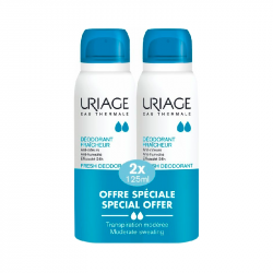 Uriage Déodorant Fraîcheur Spray 2x125 ml