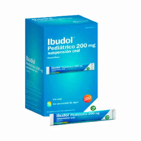 Ibudol 200mg Suspensão Oral 10ml 20 saquetas