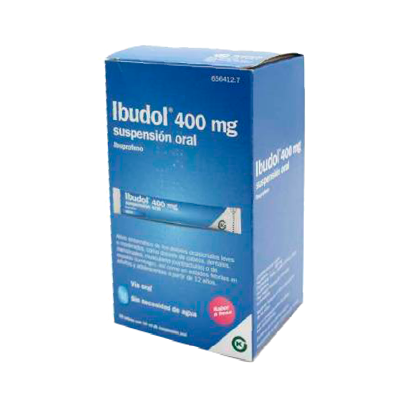 Ibudol 400mg Suspensão Oral 10ml 20 saquetas