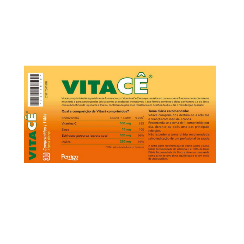 Vitacê 30 comprimés