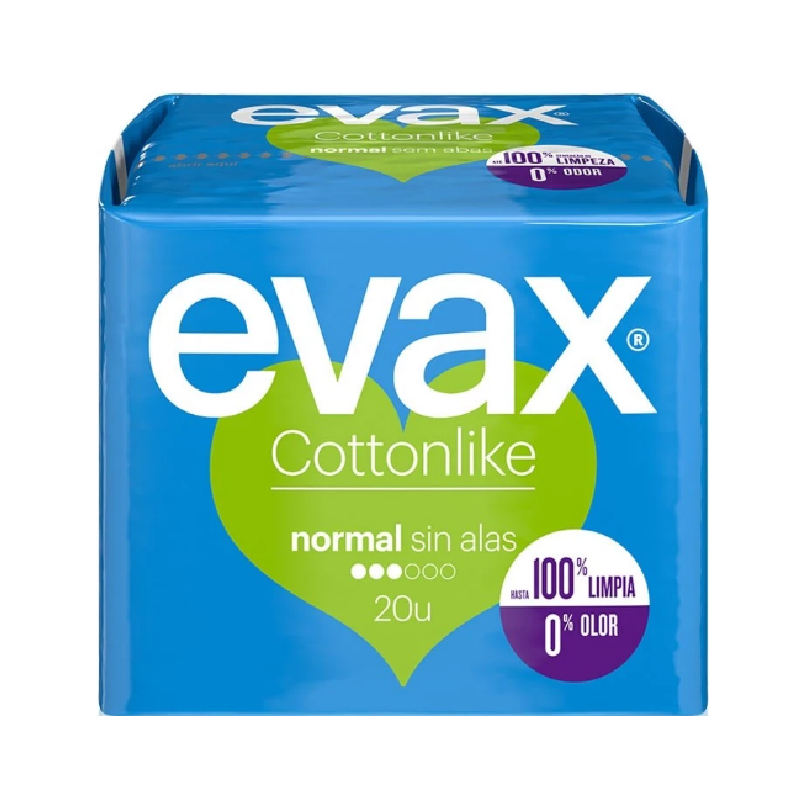 Evax Cottonlike Sem Abas Normal 20 unidades