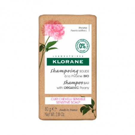 Klorane Peónia Bio Shampoo Sólido 80g Klorane Peónia Bio Shampoo Sólido 80g