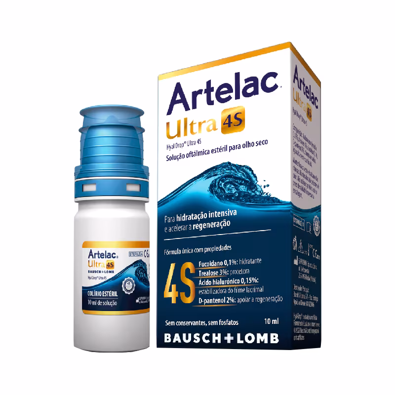 Artelac Ultra 4S Colírio Olho Seco 10ml