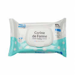 Corine de Farme Baby Bio Fresh and Natural Wipes 70 units