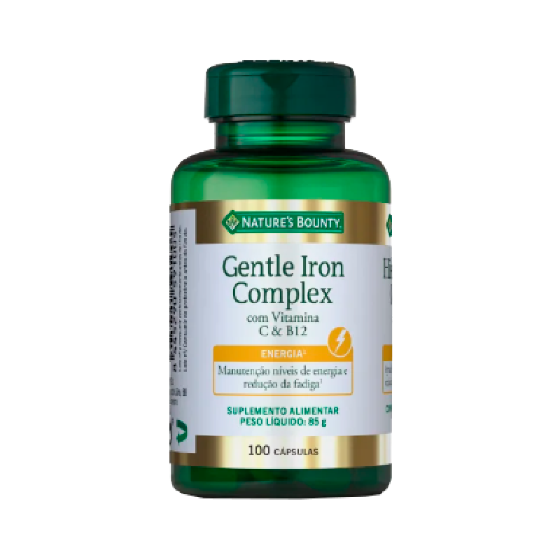 Complejo de hierro Nature's Bounty 100 cápsulas