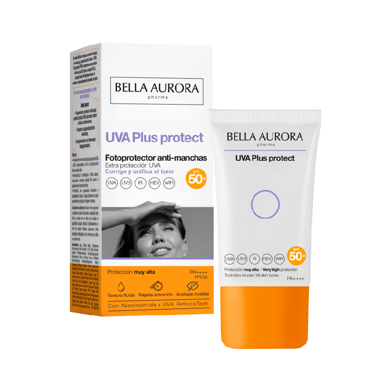 Bella Aurora Protector Solar Antimanchas UVA Plus Protect SPF50+ 50ml