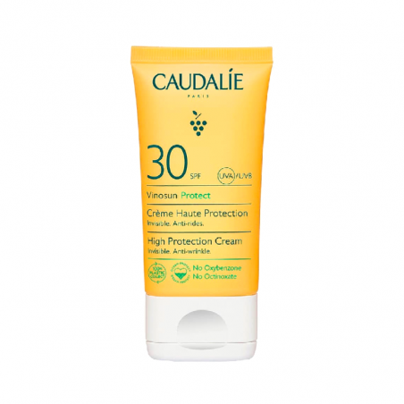 Caudalie Vinosun Protect Crème Solaire Visage SPF30 50 ml
