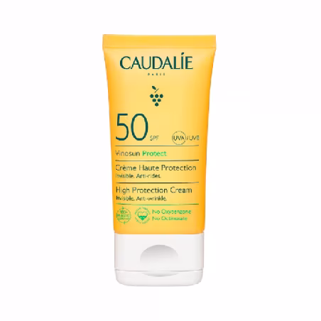 Caudalie Vinosun Protect Crème Solaire Visage SPF50 50ml