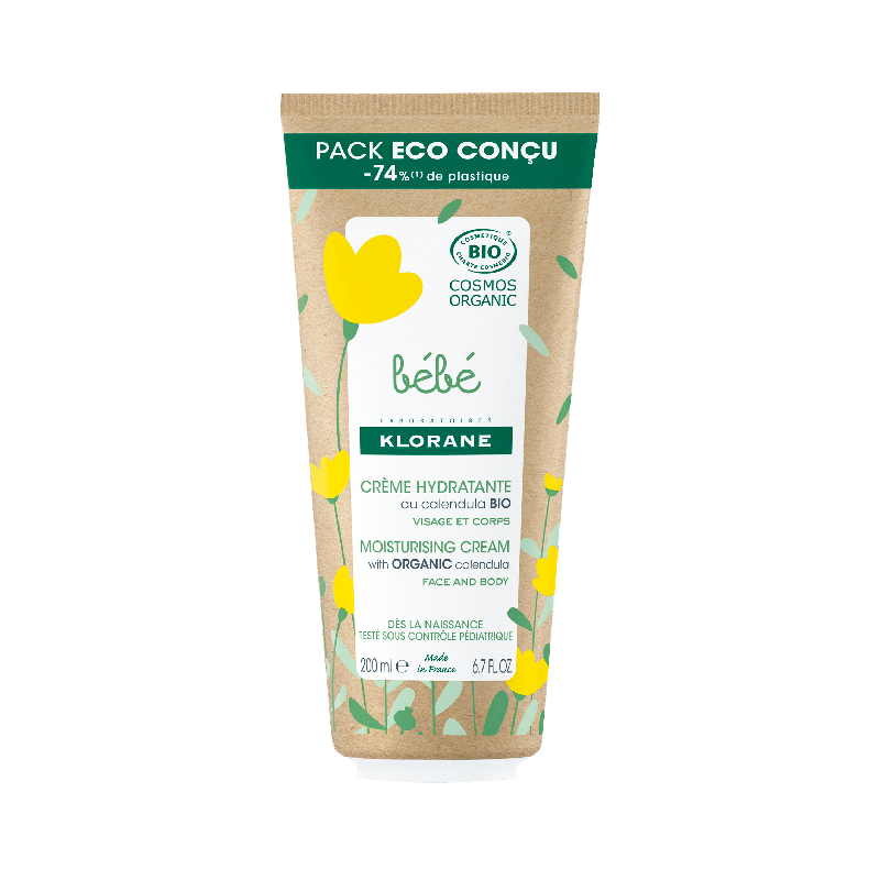 Klorane Baby Organic Moisturizing Cream 200ml