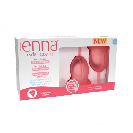 Enna Cycle Easy Cup Copa Menstrual Pack L