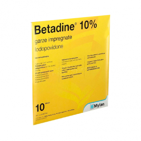 Betadine Impregnated Gauze 10x10cm