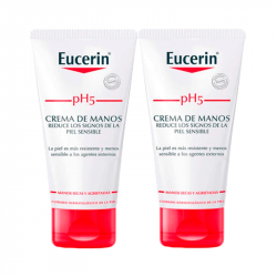 Eucerin pH5 Crème Mains 2x75 ml