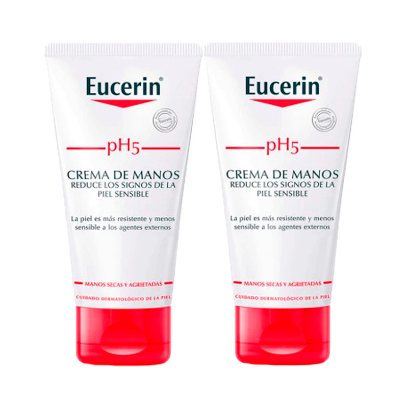 Eucerin pH5 Crema de Manos 2x75ml