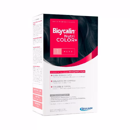 Bioscalin Coloração Cabelo 1 Preto Nutri Color+