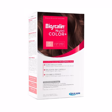 Bioscalin Coloration Cheveux 5 Châtain Clair Nutri Color+
