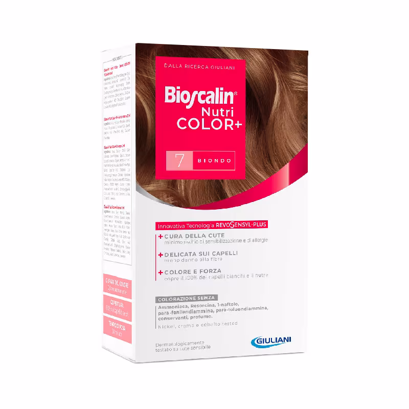 Bioscalin Coloração Cabelo 7 Louro Nutri Color+
