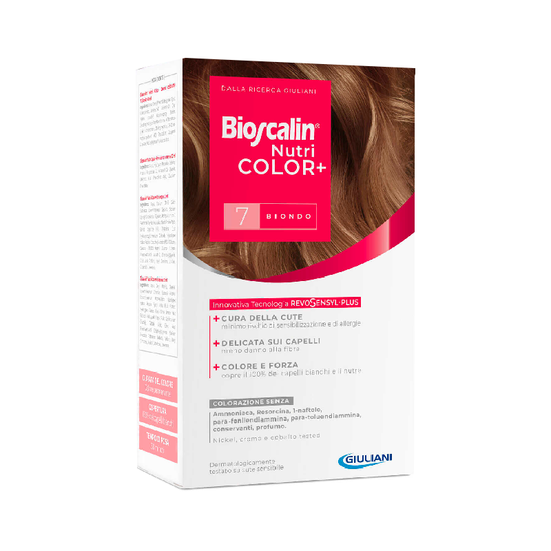 Bioscalin Hair Color 7 Blonde Nutri Color+