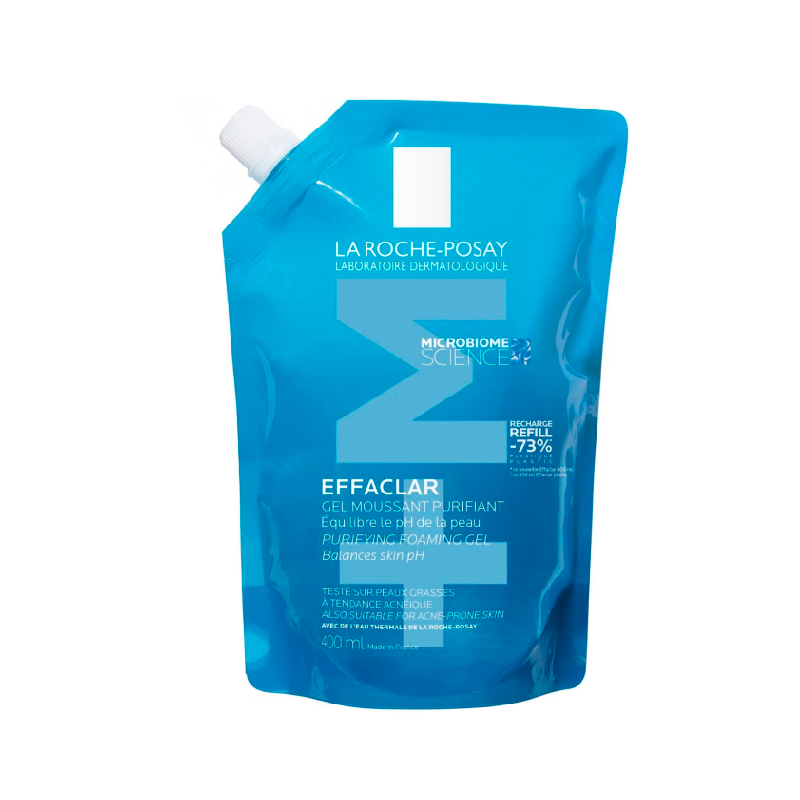 La Roche-Posay Effaclar Purifying Foaming Gel +M Refill 400ml