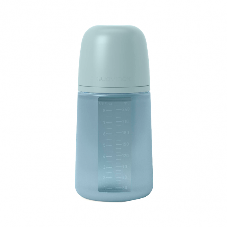 Suavinex Selection Color Essence Bouteille Silicone Souple 240ml +3m
