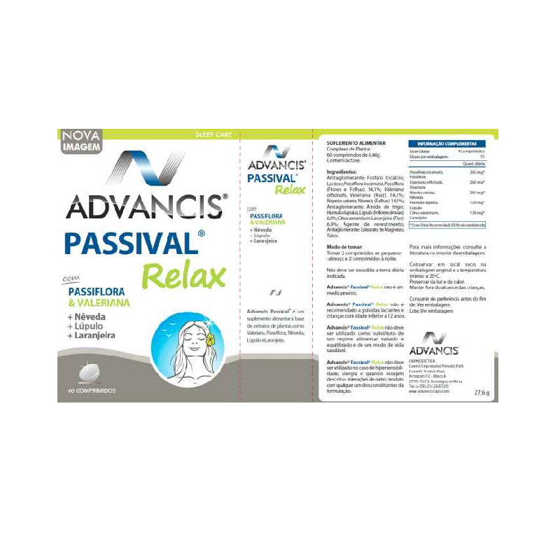 Advancis Passival Relax 30 comprimidos