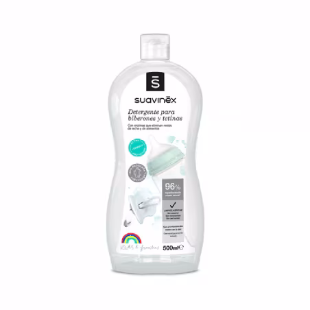 Suavinex Detergent Bottles and Teats 500ml