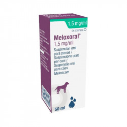 Meloxoral 1,5mg/ml Suspensão Oral para Cães 50ml