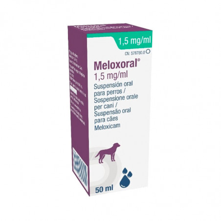 Meloxoral 1.5mg/ml Oral Suspension for Dogs 50ml