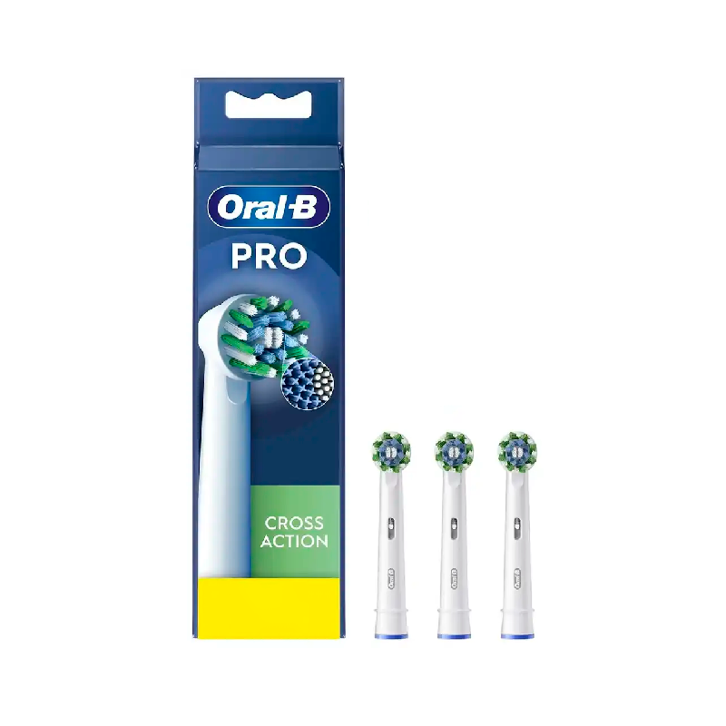 Oral-B Pro Cross Action Refill 3 Units