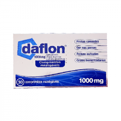 Daflon 1000mg 30 comprimidos masticables