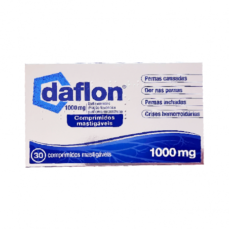 Buy Daflon 1000mg Tablet 30s- Uses, Dosage, Side Effects, Instructions -  DoctorOnCall