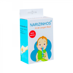 Kit de lavado nasal para recién nacidos Little Noses 0-6 meses