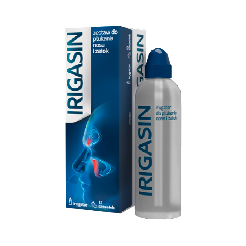 Sistema de lavado nasal para adultos e irrigador sinusal