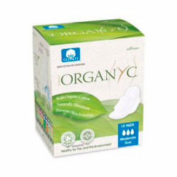 Organyc Moderate Flow Daily Dressing 10 units