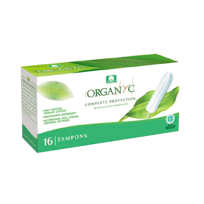 Organyc Tampones Regulares sin Aplicador 16 Tampones